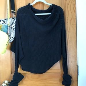 Free People off shoulder long sleeve